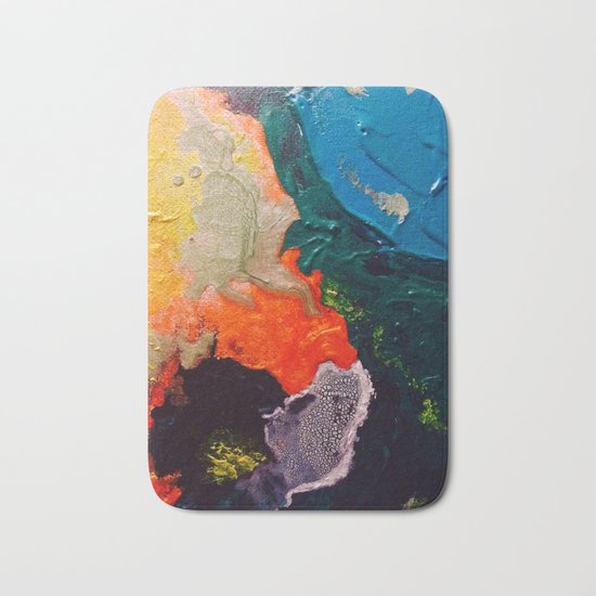 El Nino Abstract Bath Mat