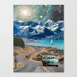 Cosmic Road Trip Canvas Print