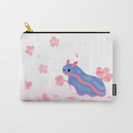 Cherry blossom slug Carry-All Pouch
