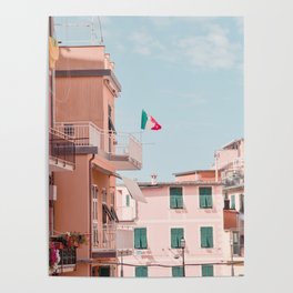 Viva Italia #1 Cinque Terre, Corniglia City in Italy, Europe Photography Poster