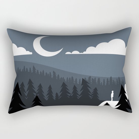 Night Rectangular Pillow