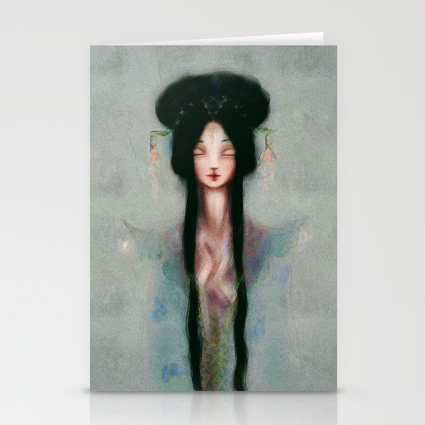Meditation Pastel Serenity Chinese Goddess Of Mercy Kuan Yin