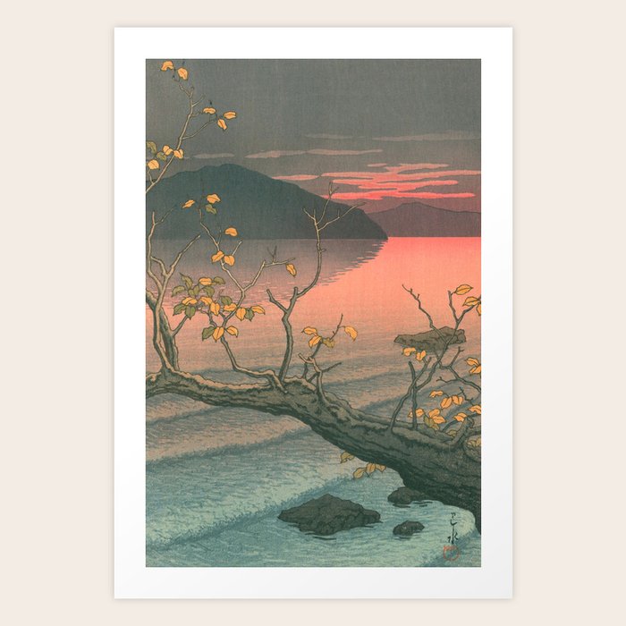 絵画 nobmaki Night scene 3 - Hajime Namiki - Japanese Prints - Nipponprints.com