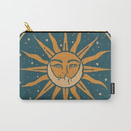 Sun and Moon Vintage Poster Carry-All Pouch