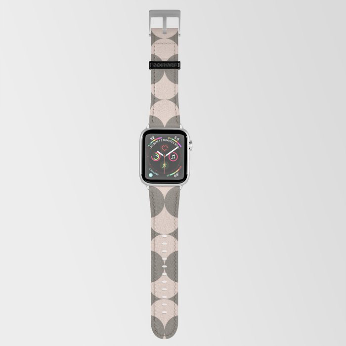 Deco 2 pattern grey Apple Watch Band