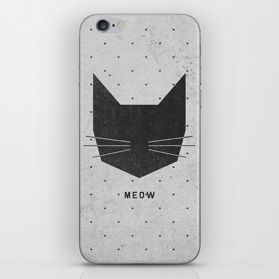 MEOW iPhone & iPod Skin
