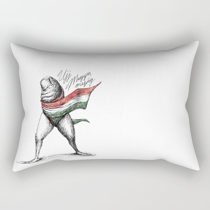 Ujj Magyarország!  Rectangular Pillow