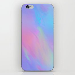 Neon Flow Nebula #3 iPhone Skin