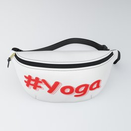 "#Yoga" Cute Design. Buy Now Fanny Pack