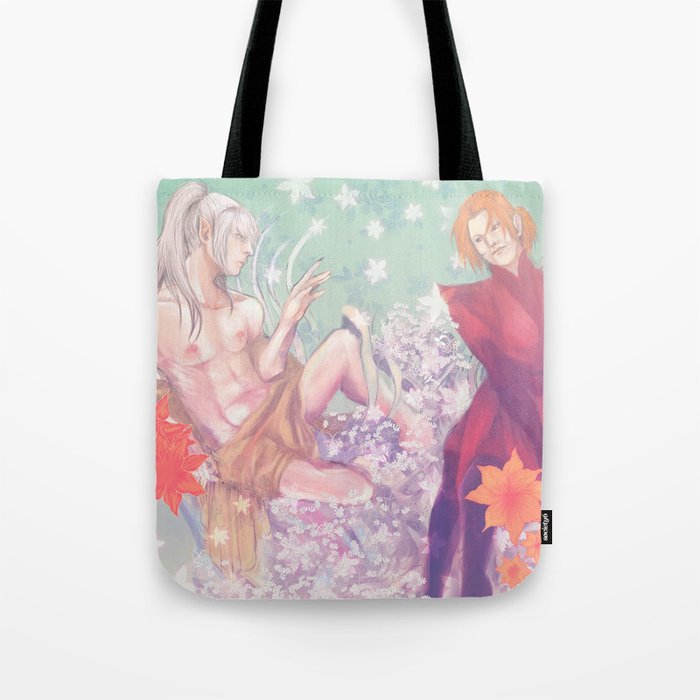 "a tale of two" Tote Bag