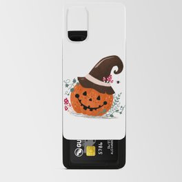 halloween pumkin Android Card Case