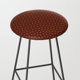 Patterned Geometric Shapes LXXXI Bar Stool