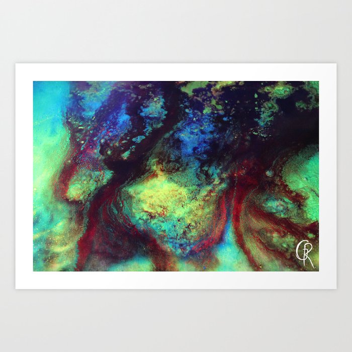 Titan Abstract Artwork Contemporary Artist Design Close Up