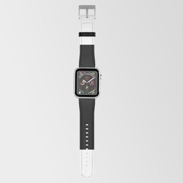 l (Black & White Letter) Apple Watch Band