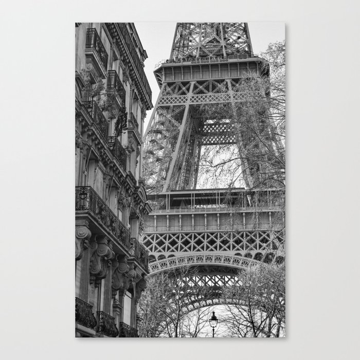 Eiffel Tower Detail I Canvas Print