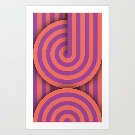 Retro Art Print