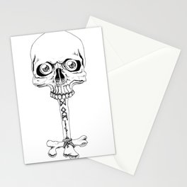 Skull and Bones Stationery Cards