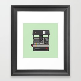 #43 Polaroid Camera Framed Art Print