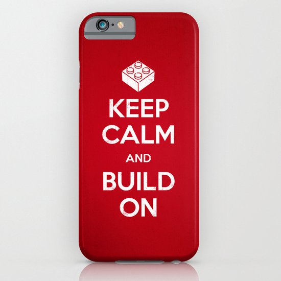 Keep Calm and Build On iPhone & iPod Case