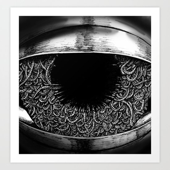 Ominous Eye Art Print