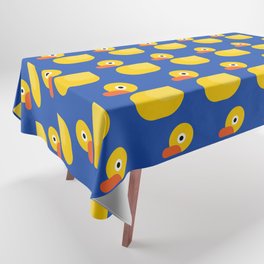 RUBBER DUCK PATTERN. Tablecloth