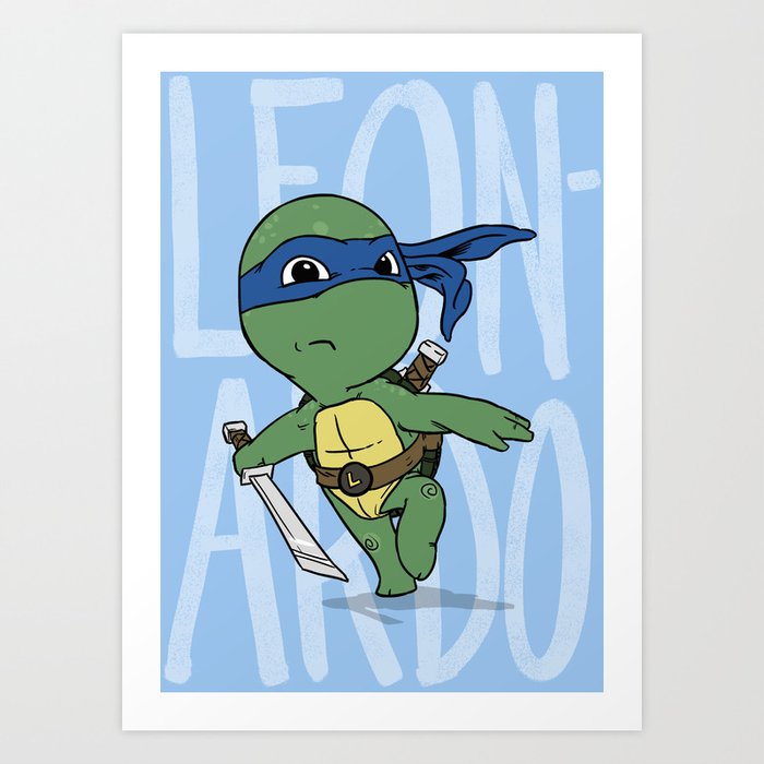 TMNT Teenage Mutant Ninja Turtles Wall Art Print 