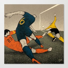 History of Football - 19 Canvas Print