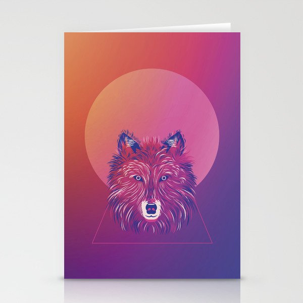 Wolf  Stationery Cards