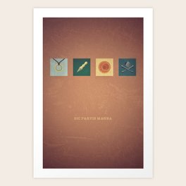 Sic Parvis Magna Art Print By Lazaregvimradze Society6