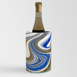 abstract swirls Wine Chiller