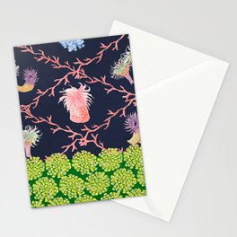 Sea Anemone Stationery Cards