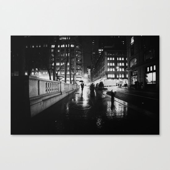 New York City Noir Canvas Print