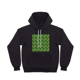Christmas Pattern Green Candy Bauble Hoody