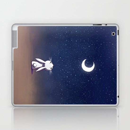 Moon Bunny Laptop & iPad Skin