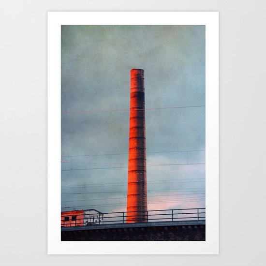 cheminée Art Print