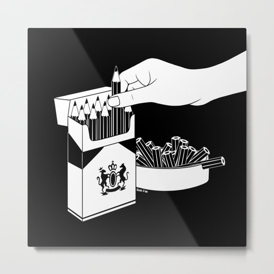 Art Addiction Metal Print