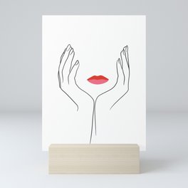 Lips Mini Art Print