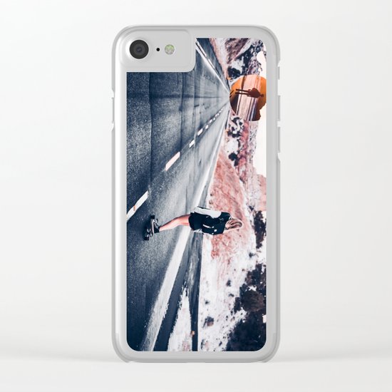 chase your dreams 2 Clear iPhone Case