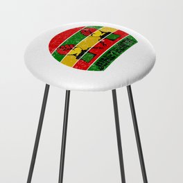 Juneteenth Black History Day Pride Gift Counter Stool