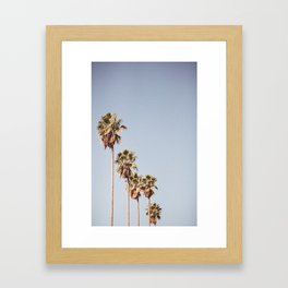 LA views  Framed Art Print