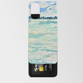 Bay View 2 Watercolor Painting Android Card Case