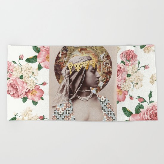 Proud Woman Beach Towel