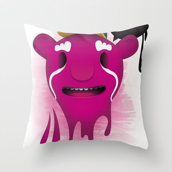 Word Up Throw Pillow