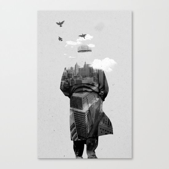 Get away from town Canvas Print