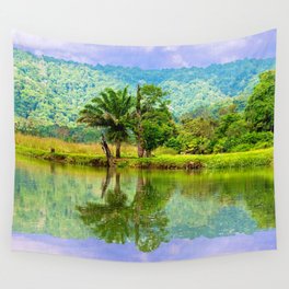 RIVER MIRROR Wall Tapestry