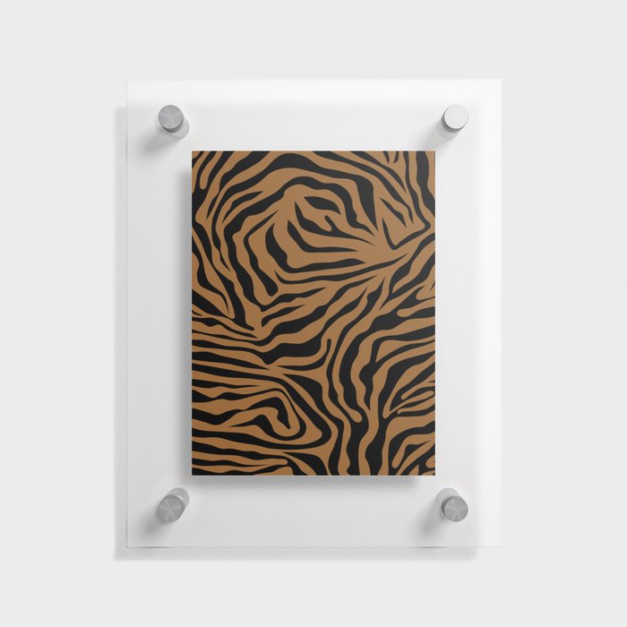 Tiger Animal Print Floating Acrylic Print