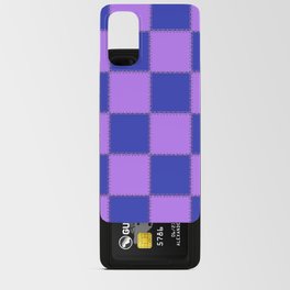 Retro (Digitally) Stitched Checker Pattern (xii 2021) Android Card Case