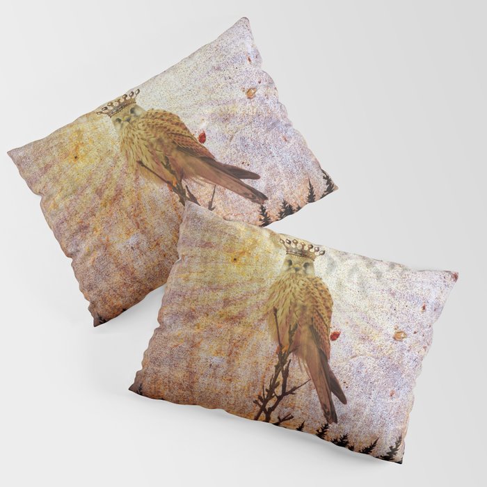 Crowned Eagle Digital Art Pillow Sham