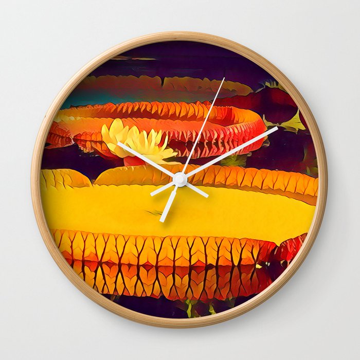Pond Soiree Wall Clock