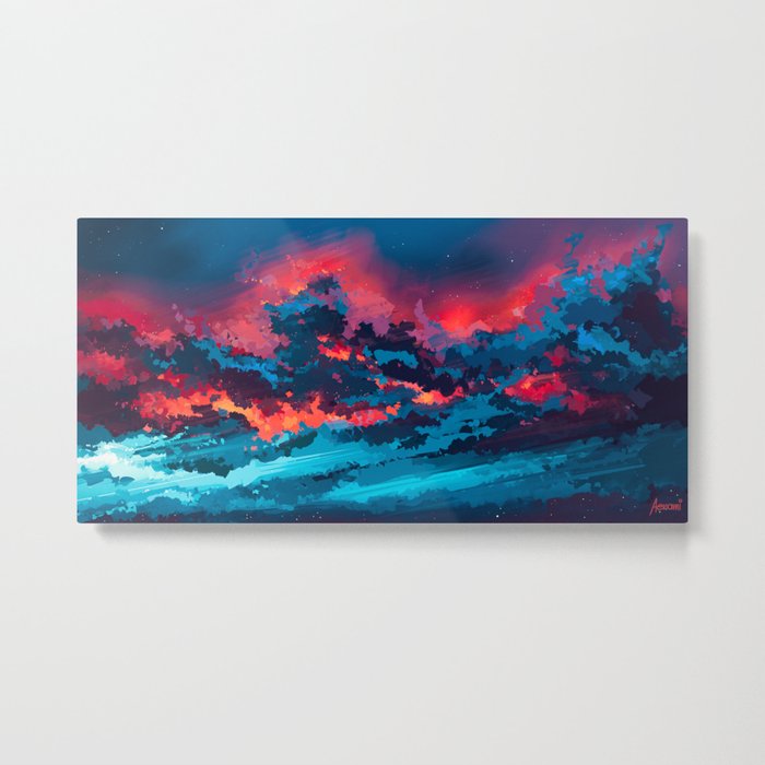Thunderclouds Metal Print